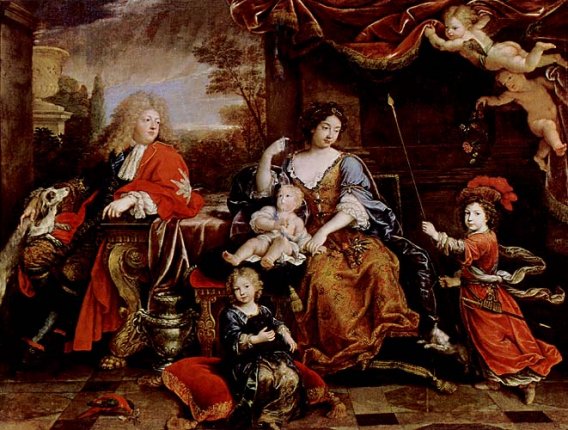 Who was the wife of King Louis XIII of France and mother of King